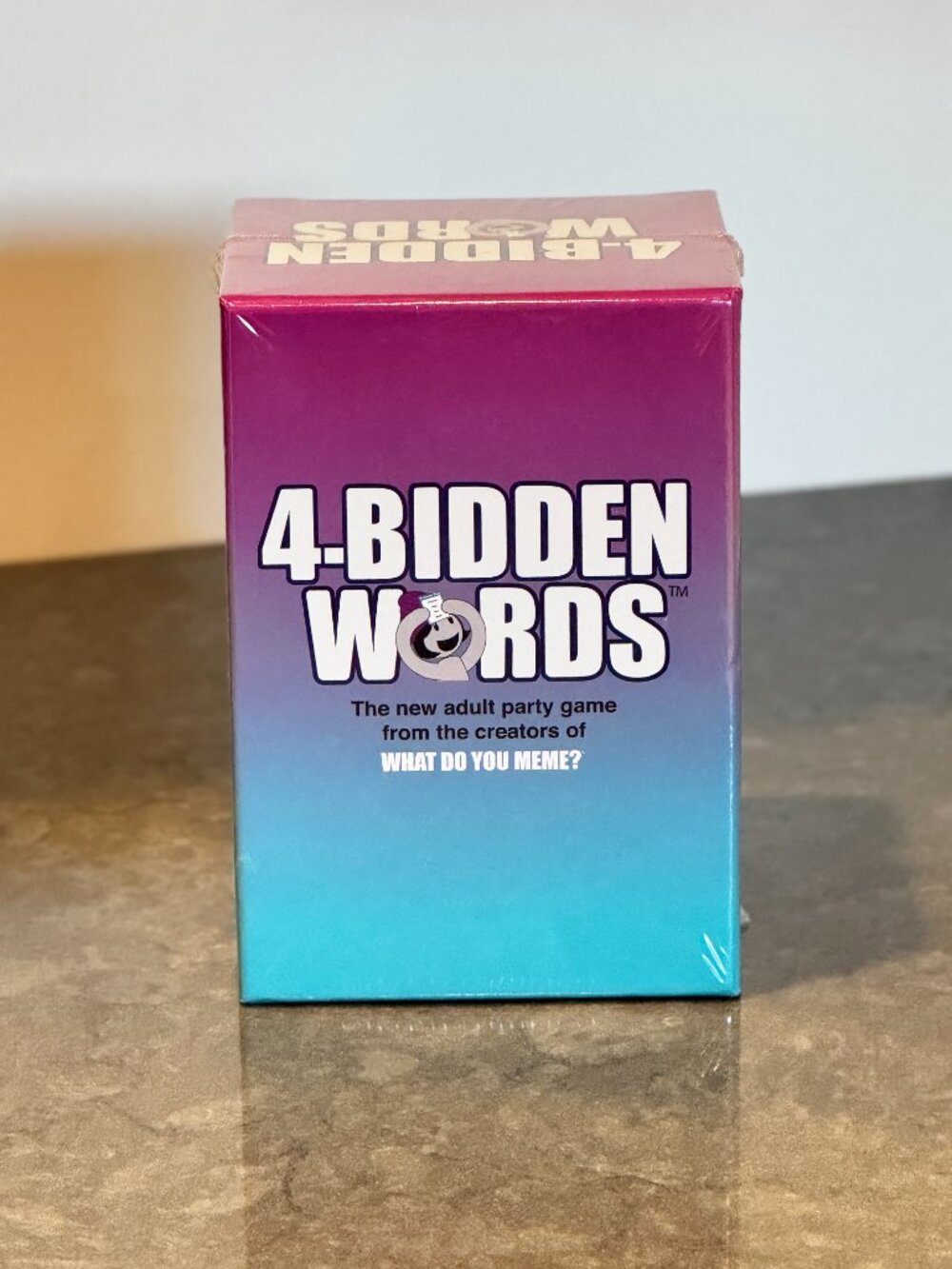 NIB What Do You Meme 4-Bidden Words Adult Party Game Sealed - Picture 2 of 7